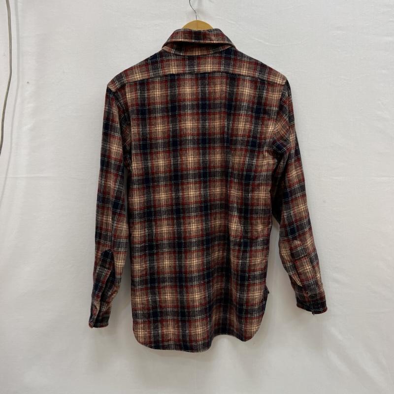 ペンドルトン PENDLETON シャツ、ブラウス 長袖 70s チェック ウール シャツ ヴィンテージ M メンズ USED 古着 中古 50156176