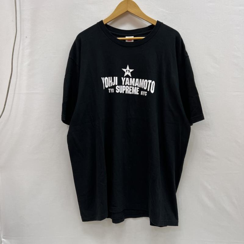 シュプリーム Supreme Tシャツ 半袖 25AW ワイズ ヨウジ ヤマモト スター ロゴプリント Tシャツ XL 黒 / ブラック / black メンズ USED 古着 中古 50156199