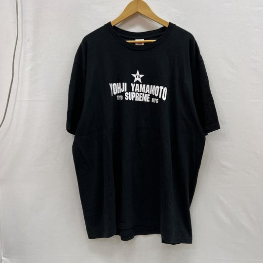 シュプリーム Supreme Tシャツ 半袖 25AW ワイズ ヨウジ ヤマモト スター ロゴプリント Tシャツ XL 黒 / ブラック / black メンズ USED 古着 中古 50156199