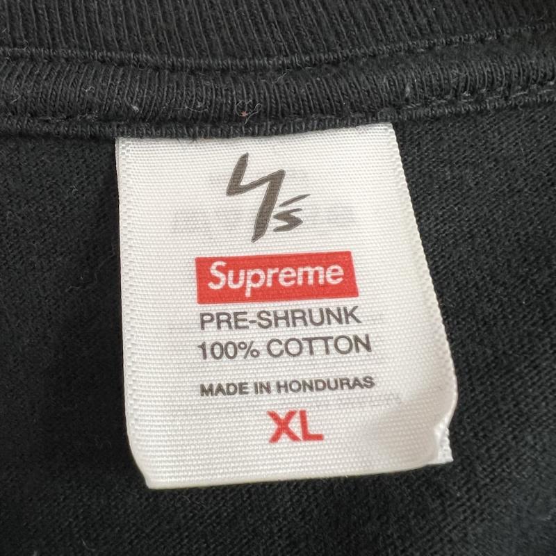 シュプリーム Supreme Tシャツ 半袖 25AW ワイズ ヨウジ ヤマモト スター ロゴプリント Tシャツ XL 黒 / ブラック / black メンズ USED 古着 中古 50156199