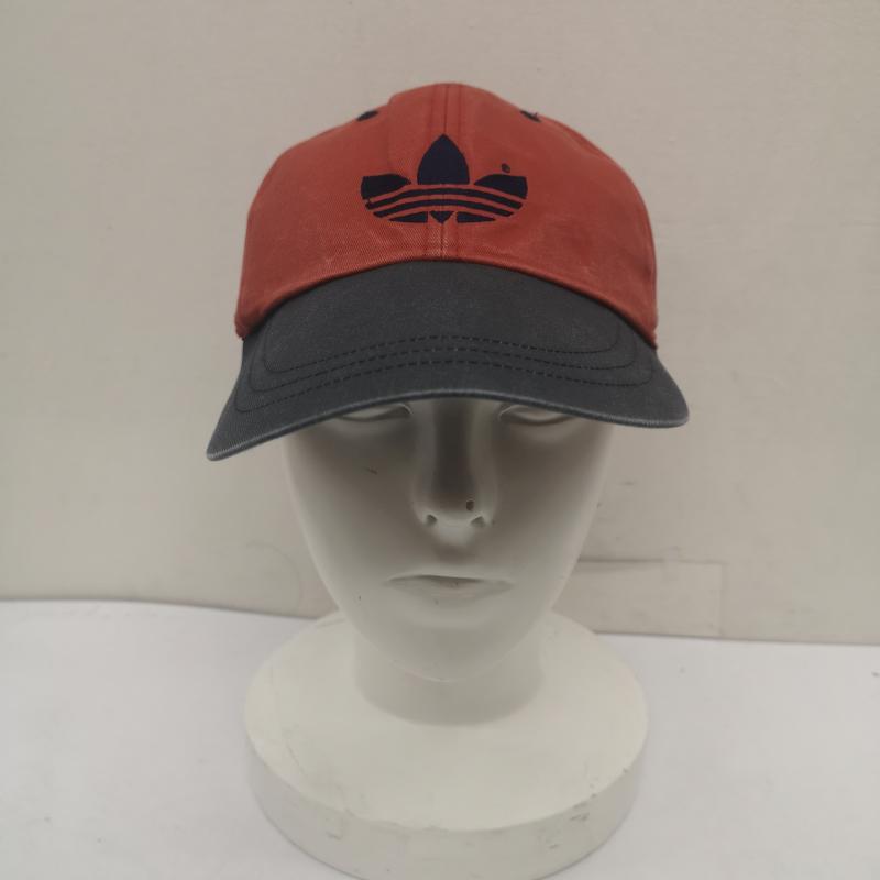 アディダス adidas 帽子 キャップ 90s トレフォイル ロゴ キャップ スナップバック - 橙 / オレンジ / orange メンズ USED 古着 中古 50156201