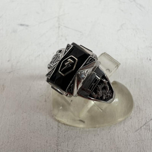 オゾン ロックス OZONE ROCKS アクセサリー 指輪 JOSTEN 別注 カレッジリング 龍 般若 15号 - メンズ USED 古着 中古 50156211