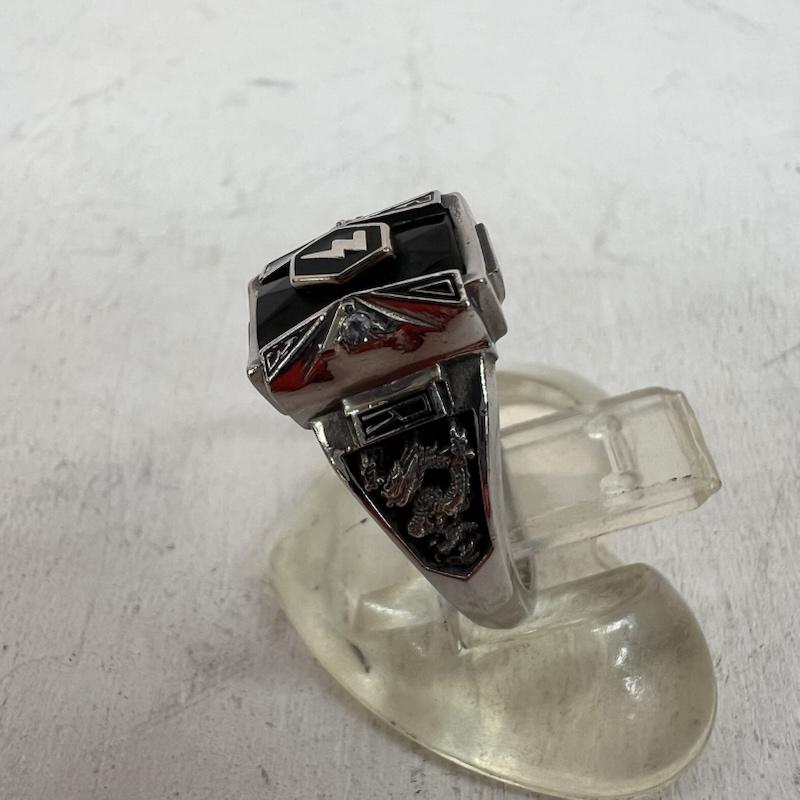 オゾン ロックス OZONE ROCKS アクセサリー 指輪 JOSTEN 別注 カレッジリング 龍 般若 15号 - メンズ USED 古着 中古 50156211