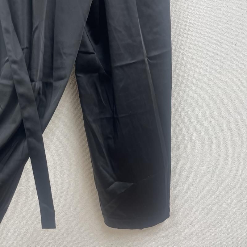 古着 USED スカート ロングスカート LEINWANDE タック ワイド パンツ スカート 黒 / ブラック / black レディース USED 古着 中古 50156212