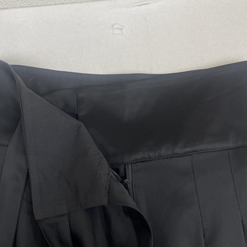 古着 USED スカート ロングスカート LEINWANDE タック ワイド パンツ スカート 黒 / ブラック / black レディース USED 古着 中古 50156212