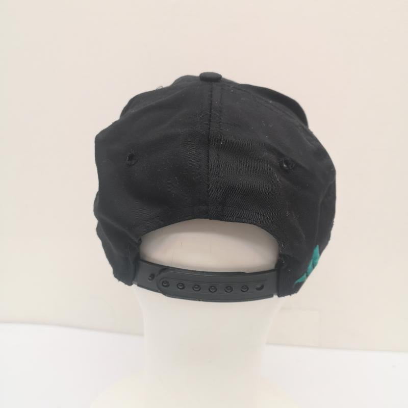 アディダス adidas 帽子 キャップ 90s EQUIPMENT キャップ ロゴ 刺繍 - 黒 / ブラック / black メンズ USED 古着 中古 50156213