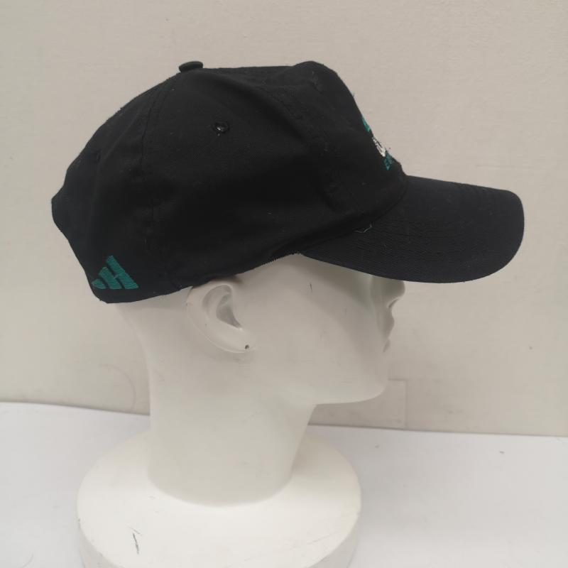 アディダス adidas 帽子 キャップ 90s EQUIPMENT キャップ ロゴ 刺繍 - 黒 / ブラック / black メンズ USED 古着 中古 50156213