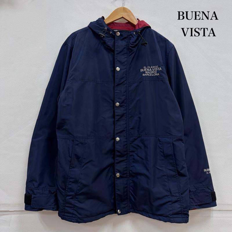 ブエナビスタ BUENA VISTA ジャケット、上着 ジャンパー、ブルゾン ナイロンジャケット ロゴ 刺繍 フリース ジップアップ フルジップ XL ロゴ、文字 X 刺繍 紺 / ネイビー / navy X 銀 / シルバー / silver color X えんじ / ワインレッド / dark red メンズ USED 古着 中古 50156242