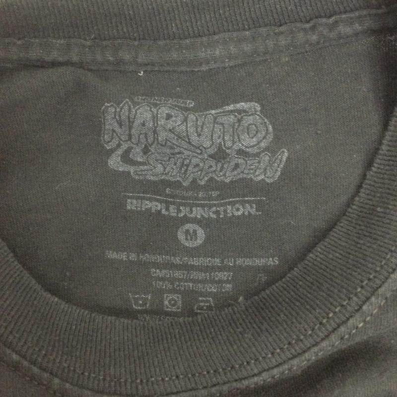 ＵＳＥＤ古着 USED/古着 Tシャツ 長袖 NARUTO ナルト疾風伝 日向ヒナタ キャラクタープリントロングTシャツ ロンT M プリント 黒 / ブラック / black メンズ USED 古着 中古 50156246