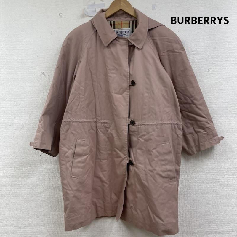 バーバリーズ BURBERRYS コート トレンチコート ステンカラー コート 裏地 ノバチェック ジャケット fdo93-918-12 桃 / ピンク / pink レディース USED 古着 中古 50156255