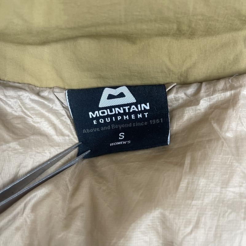 マウンテンイクイップメント MOUNTAIN EQUIPMENT ジャケット、上着 ダウンジャケット ロング ダウン ナイロン フード ジャケット 422197 S マスタード / マスタード / メンズ USED 古着 中古 50156263