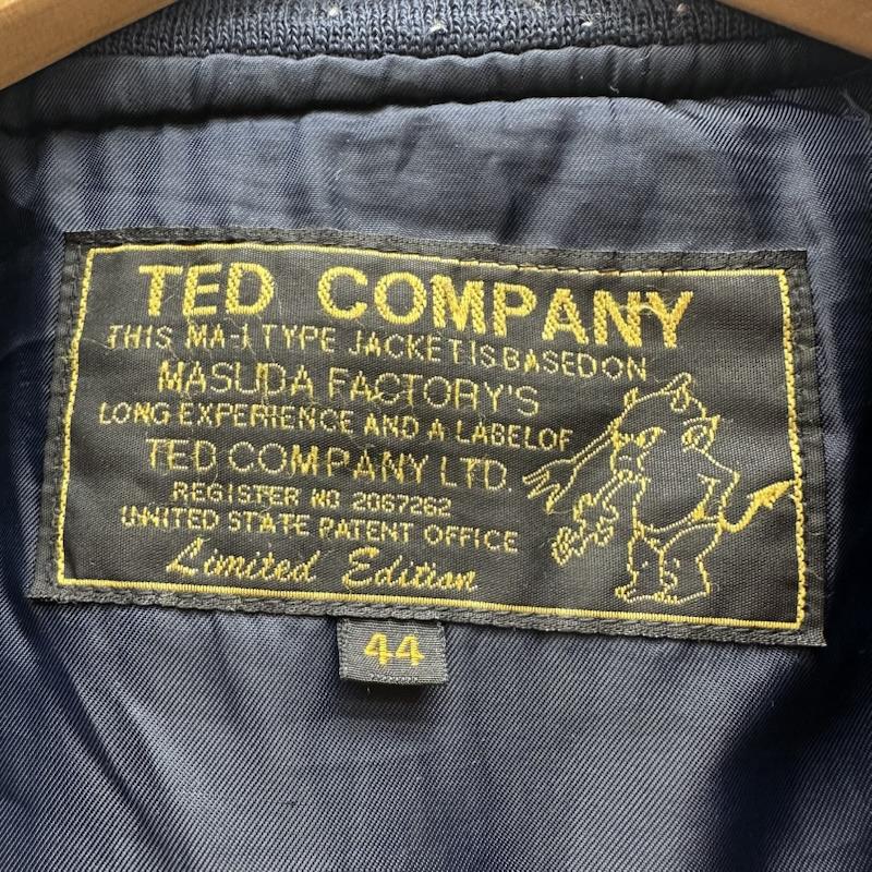 テッドマン TEDMAN ジャケット、上着 フライトジャケット MA-1 フライト ジャケット ワッペン 2067262 44 紺 / ネイビー / navy メンズ USED 古着 中古 50156274