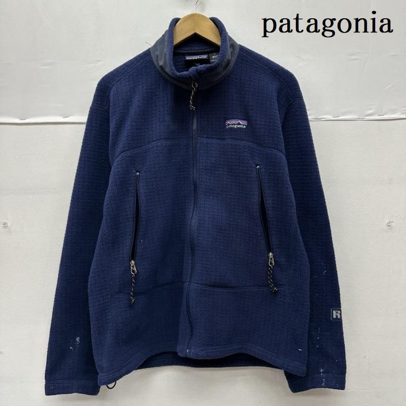 パタゴニア patagonia ジャケット、上着 ジャンパー、ブルゾン 00s USA製 レギュレーターR3 フリース ジャケット 25301 S 紺 / ネイビー / navy メンズ USED 古着 中古 50156277