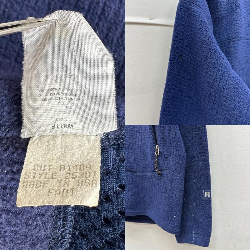 パタゴニア patagonia ジャケット、上着 ジャンパー、ブルゾン 00s USA製 レギュレーターR3 フリース ジャケット 25301 S 紺 / ネイビー / navy メンズ USED 古着 中古 50156277