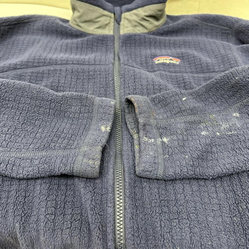 パタゴニア patagonia ジャケット、上着 ジャンパー、ブルゾン 00s USA製 レギュレーターR3 フリース ジャケット 25301 S 紺 / ネイビー / navy メンズ USED 古着 中古 50156277