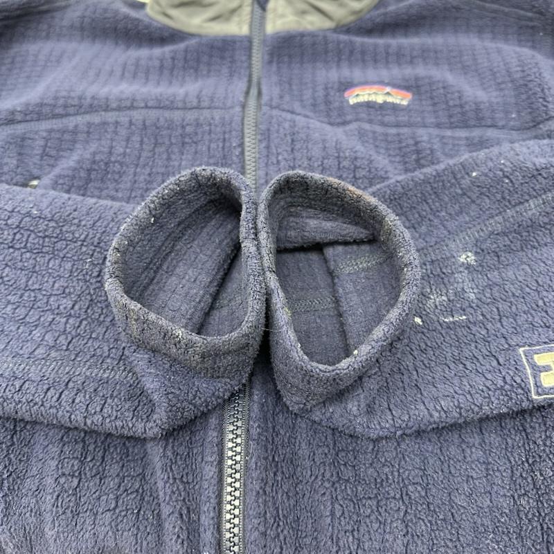 パタゴニア patagonia ジャケット、上着 ジャンパー、ブルゾン 00s USA製 レギュレーターR3 フリース ジャケット 25301 S 紺 / ネイビー / navy メンズ USED 古着 中古 50156277