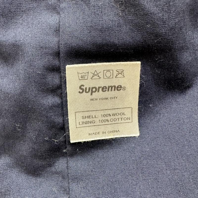 シュプリーム Supreme ジャケット、上着 ジャンパー、ブルゾン Wool M-65 Jacket ウール ジャケット M 紺 / ネイビー / navy メンズ USED 古着 中古 50156279