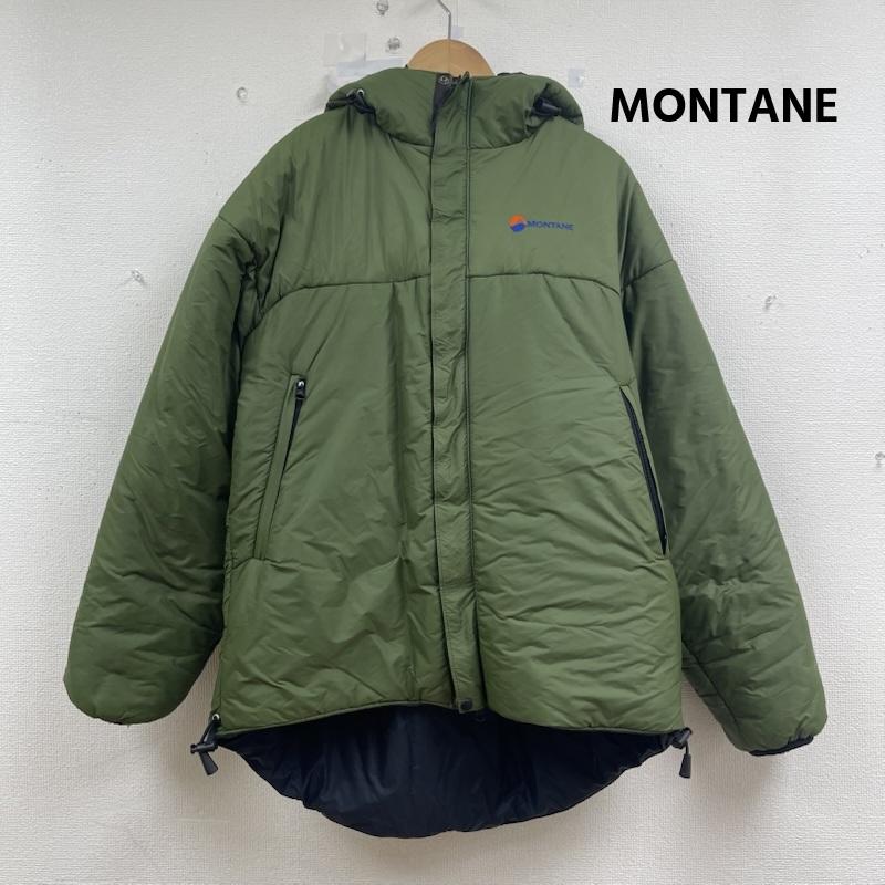 モンテイン MONTANE ジャケット、上着 ダウンジャケット PERTEX ナイロン ジップアップ ダウン ジャケット カーキオリーブ / カーキオリーブ / メンズ USED 古着 中古 50156280