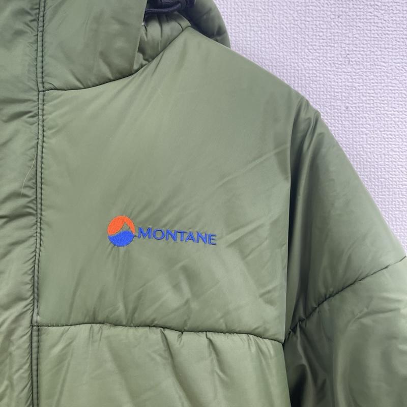 モンテイン MONTANE ジャケット、上着 ダウンジャケット PERTEX ナイロン ジップアップ ダウン ジャケット カーキオリーブ / カーキオリーブ / メンズ USED 古着 中古 50156280