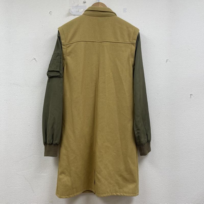 ナインルーラーズ NINE RULAZ コート コート一般 Combi Long Coat T-PABLOW 2WIN ジャケット nraw15-021 L マスタード / マスタード / メンズ USED 古着 中古 50156281