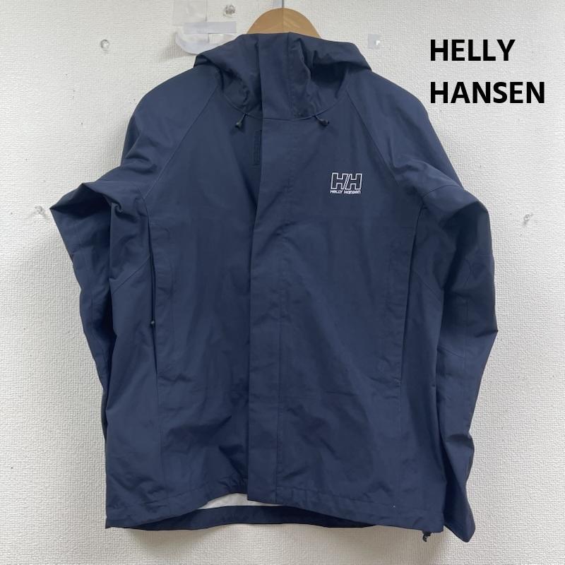 ヘリーハンセン HELLY HANSEN ジャケット、上着 ジャンパー、ブルゾン アウトドア マウンテン ロゴ プリント パーカー L 紺 / ネイビー / navy レディース USED 古着 中古 50156285