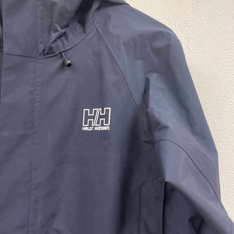 ヘリーハンセン HELLY HANSEN ジャケット、上着 ジャンパー、ブルゾン アウトドア マウンテン ロゴ プリント パーカー L 紺 / ネイビー / navy レディース USED 古着 中古 50156285