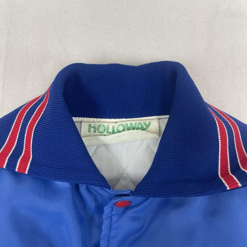古着 USED ジャケット、上着 ジャンパー、ブルゾン 80s Holloway Maxine 刺繍 ナイロン スタジャン S 青 / ブルー / blue メンズ USED 古着 中古 50156291