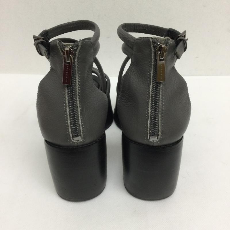 ＵＳＥＤ古着 USED/古着 パンプス パンプス pride bis チューブクロス　パンプス 24.0cm 黒 / ブラック / black X 灰 / グレー / gray レディース USED 古着 中古 50156310