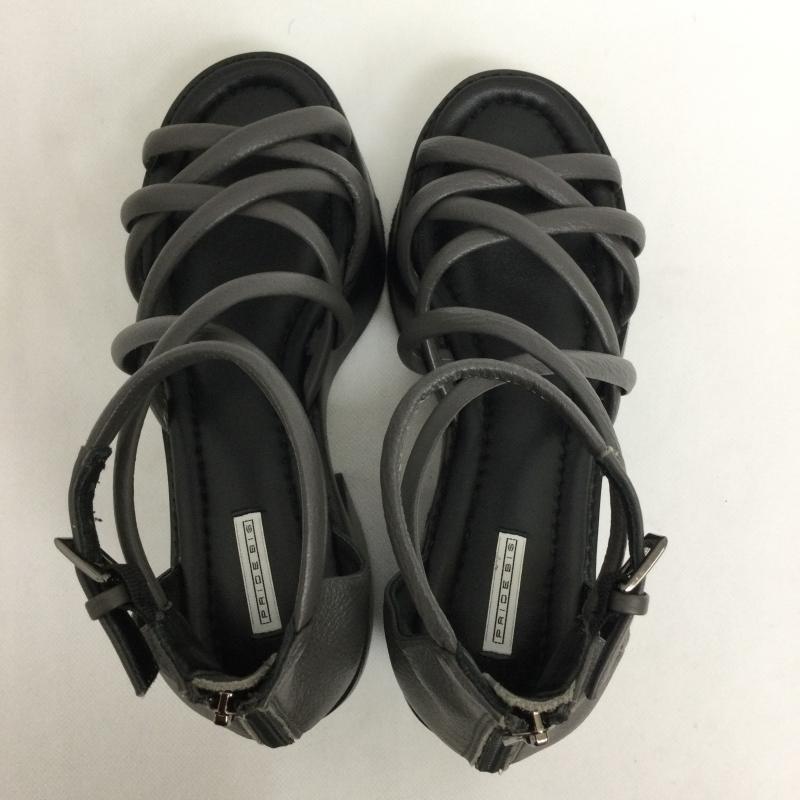ＵＳＥＤ古着 USED/古着 パンプス パンプス pride bis チューブクロス　パンプス 24.0cm 黒 / ブラック / black X 灰 / グレー / gray レディース USED 古着 中古 50156310