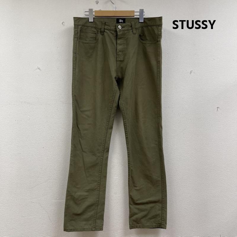 ステューシー STUSSY パンツ デニム、ジーンズ ROUGH RUGGED DENIM ストレート デニム パンツ 32インチ カーキ / カーキ / khaki メンズ USED 古着 中古 50156311
