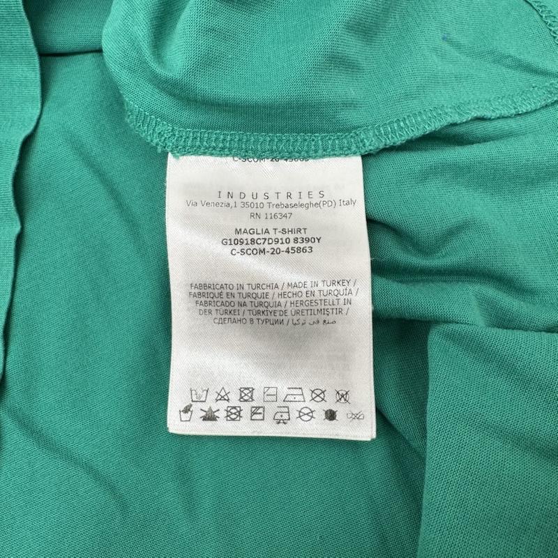 モンクレール MONCLER Tシャツ 半袖 ラバー ロゴ プリント Tシャツ G10918C7D910 M 緑 / グリーン / green メンズ USED 古着 中古 50156330