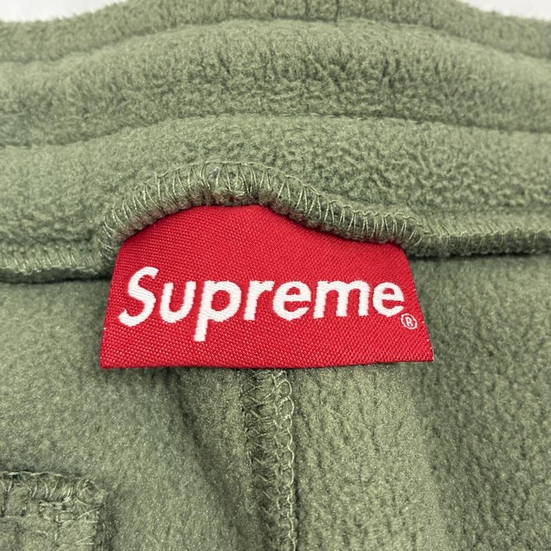 シュプリーム Supreme ボトムス ボトムス 21FW Polartec Pant ポーラテック フリース イージー パンツ ボックスロゴ S ワンポイント X ロゴ、文字 カーキ / カーキ / khaki メンズ USED 古着 中古 50156339
