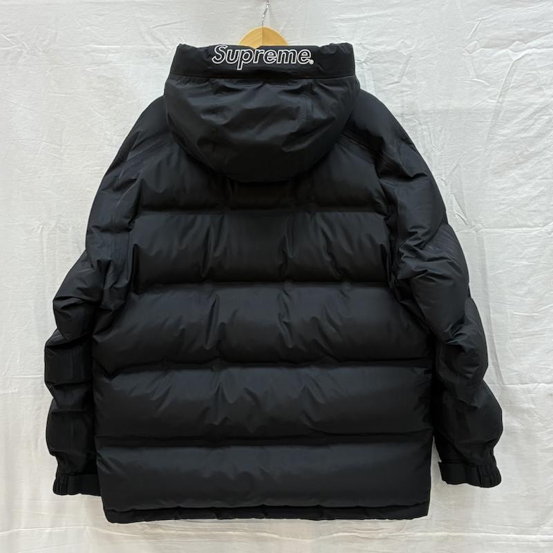 シュプリーム Supreme ジャケット、上着 ダウンジャケット 19AW GORE-TEX 700-Fill Down Parka ゴアテックス 700フィル ダウン パーカー M ロゴ、文字 X 刺繍 黒 / ブラック / black メンズ USED 古着 中古 50156352