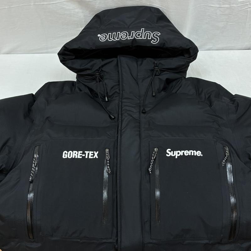 シュプリーム Supreme ジャケット、上着 ダウンジャケット 19AW GORE-TEX 700-Fill Down Parka ゴアテックス 700フィル ダウン パーカー M ロゴ、文字 X 刺繍 黒 / ブラック / black メンズ USED 古着 中古 50156352