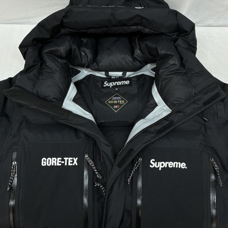 シュプリーム Supreme ジャケット、上着 ダウンジャケット 19AW GORE-TEX 700-Fill Down Parka ゴアテックス 700フィル ダウン パーカー M ロゴ、文字 X 刺繍 黒 / ブラック / black メンズ USED 古着 中古 50156352