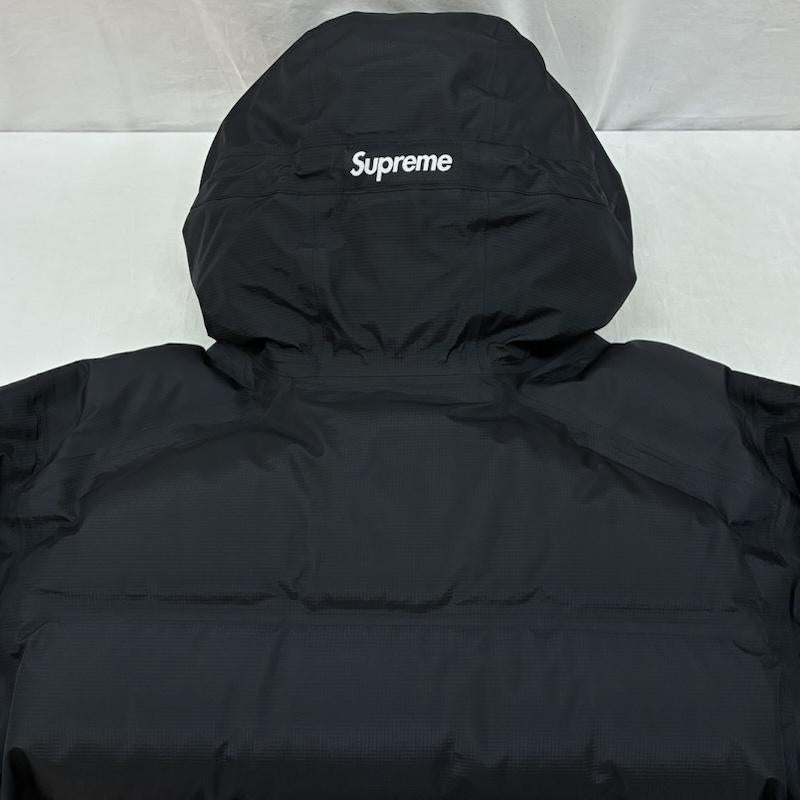 シュプリーム Supreme ジャケット、上着 ダウンジャケット 19AW GORE-TEX 700-Fill Down Parka ゴアテックス 700フィル ダウン パーカー M ロゴ、文字 X 刺繍 黒 / ブラック / black メンズ USED 古着 中古 50156352