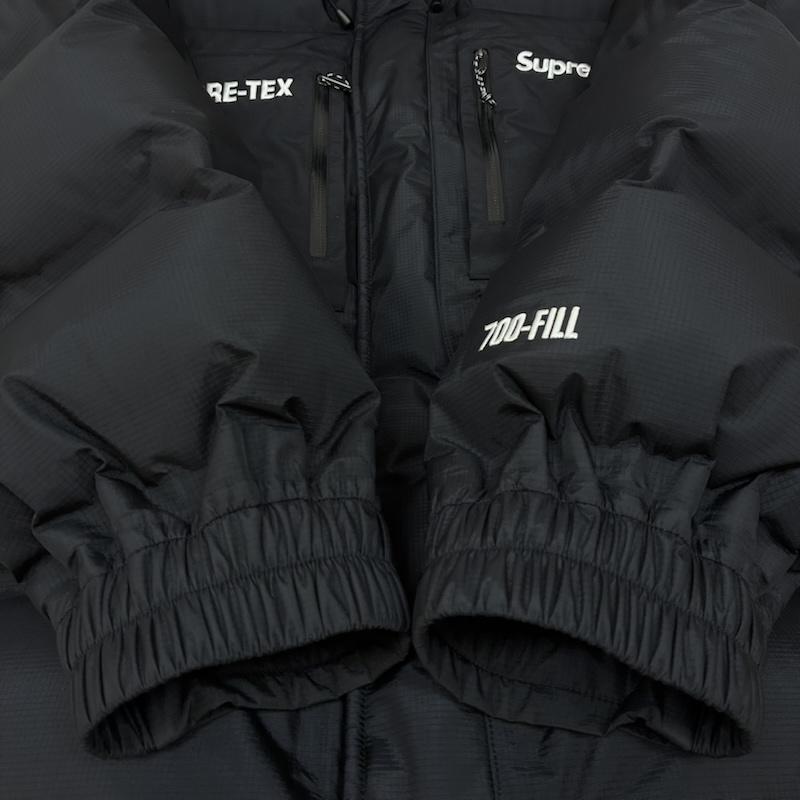 シュプリーム Supreme ジャケット、上着 ダウンジャケット 19AW GORE-TEX 700-Fill Down Parka ゴアテックス 700フィル ダウン パーカー M ロゴ、文字 X 刺繍 黒 / ブラック / black メンズ USED 古着 中古 50156352