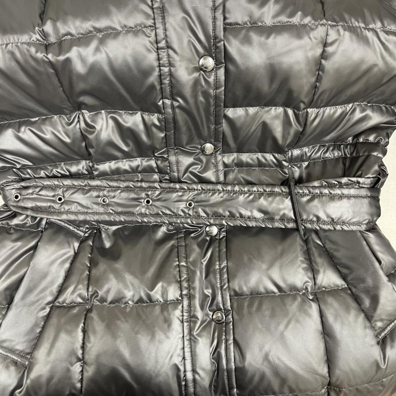 アクアスキュータム Aquascutum コート ダウンコート ダウン ジップ アップ ジャケット ポリエステル ダークブラウン / ダークブラウン / レディース USED 古着 中古 50156353