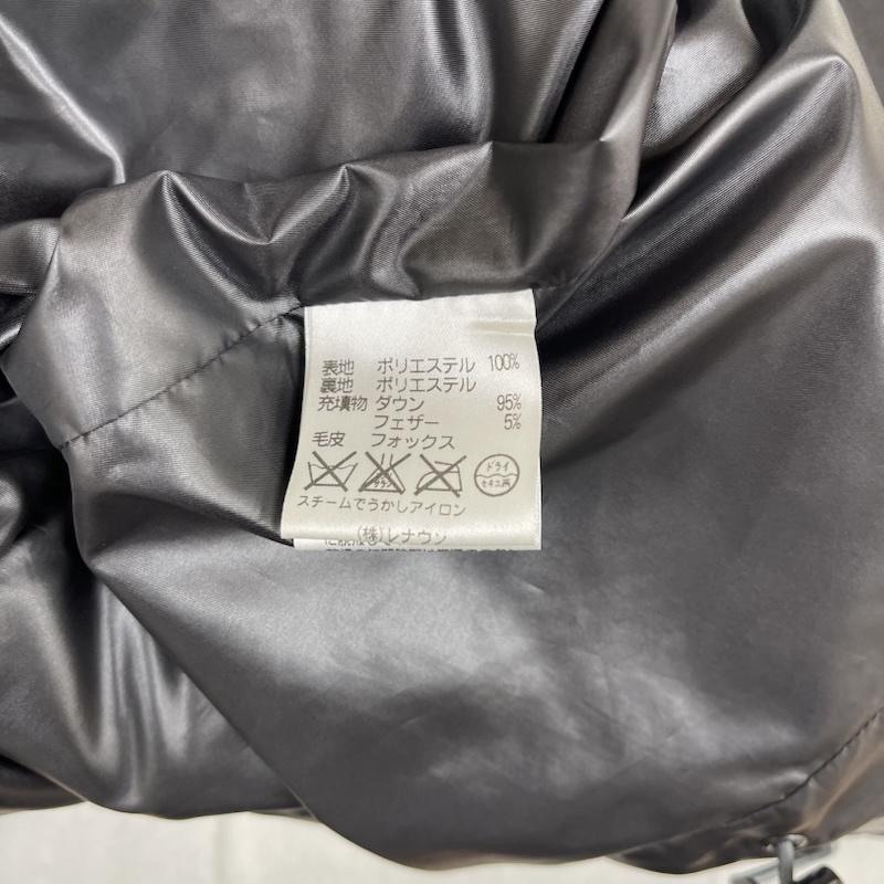 アクアスキュータム Aquascutum コート ダウンコート ダウン ジップ アップ ジャケット ポリエステル ダークブラウン / ダークブラウン / レディース USED 古着 中古 50156353