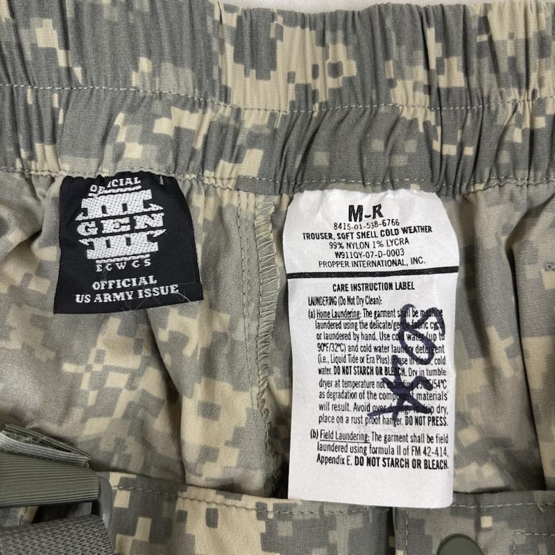 古着 USED パンツ ワークパンツ、ペインターパンツ ECWCS 米軍 カモフラ ワーク パンツ 8415-01-538-6766 カーキ / カーキ / khaki メンズ USED 古着 中古 50156355