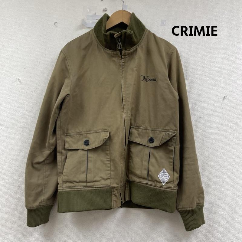 クライミー CRIMIE ジャケット、上着 ジャンパー、ブルゾン ロゴ 刺繍 ワーク フライト ジャケット M カーキオリーブ / カーキオリーブ / メンズ USED 古着 中古 50156356