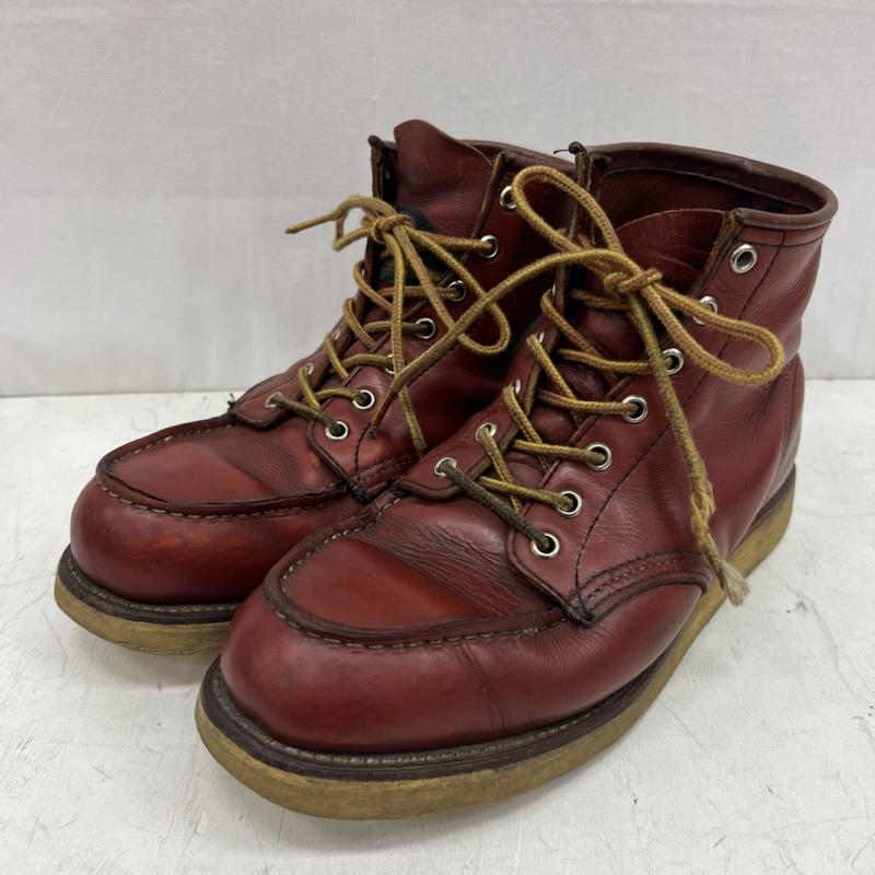 レッドウィング RED WING ブーツ 一般 90s 半円犬タグ アイリッシュセッター ワークブーツ 875 US：7 赤 / レッド / red メンズ USED 古着 中古 50156368
