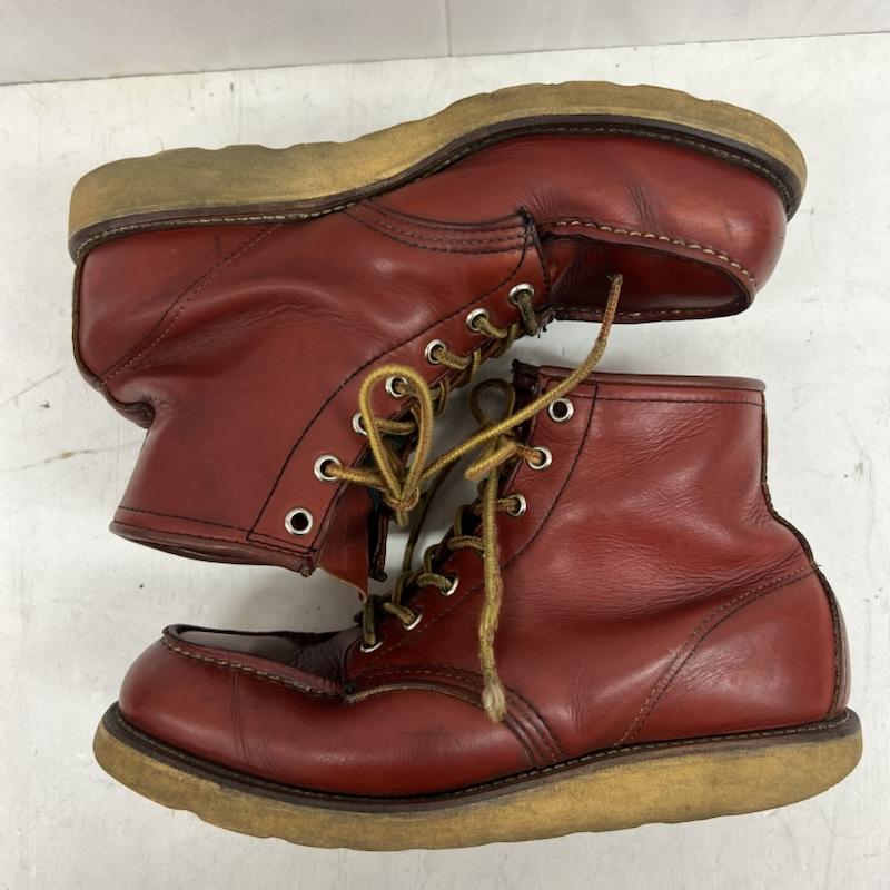 レッドウィング RED WING ブーツ 一般 90s 半円犬タグ アイリッシュセッター ワークブーツ 875 US：7 赤 / レッド / red メンズ USED 古着 中古 50156368