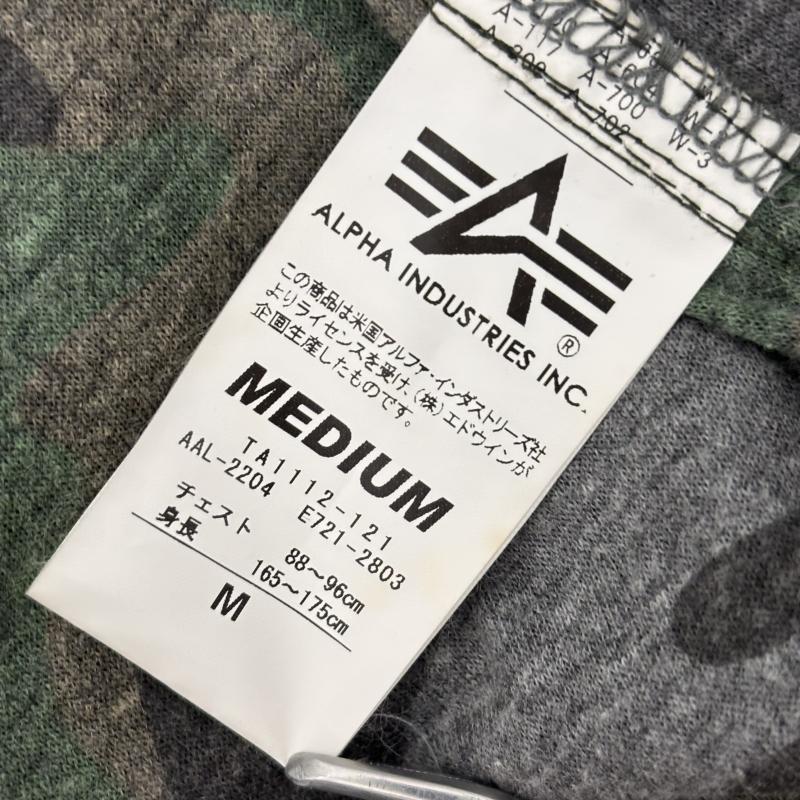 アルファ インダストリー Alpha Industries ジャケット、上着 フライトジャケット MA-1 フライトジャケット TA1032-103 モスグリーン M カモフラージュ柄・迷彩 オリーブグリーン / オリーブグリーン / メンズ USED 古着 中古 50156381