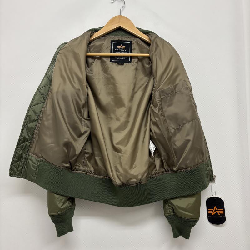 アルファ インダストリー Alpha Industries ジャケット、上着 フライトジャケット MA-1 フライトジャケット TA1032-103 ヴィンテージグリーン S メンズ USED 古着 中古 50156382
