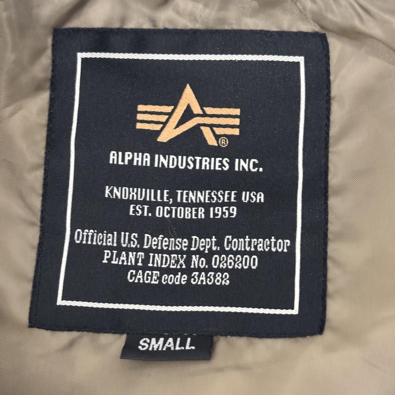 アルファ インダストリー Alpha Industries ジャケット、上着 フライトジャケット MA-1 フライトジャケット TA1032-103 ヴィンテージグリーン S メンズ USED 古着 中古 50156382