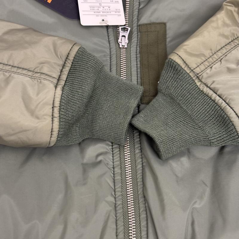 アルファ インダストリー Alpha Industries ジャケット、上着 フライトジャケット MA-1 フライトジャケット TA1032-103 ヴィンテージグリーン S メンズ USED 古着 中古 50156382