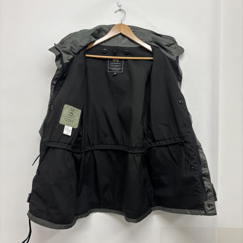 アルファ インダストリー Alpha Industries ジャケット、上着 ジャンパー、ブルゾン ミリタリージャケット PARKA ECWCS 2ND GEN DCA100-97 カーキ オリーブ S メンズ USED 古着 中古 50156383