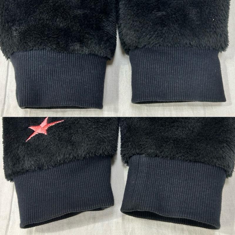 古着 USED ジャケット、上着 ジャンパー、ブルゾン range レンジ ska style fleece zip jkt black L スワロー刺繍 フリーススカジャン L 刺繍 黒 / ブラック / black メンズ USED 古着 中古 50156385