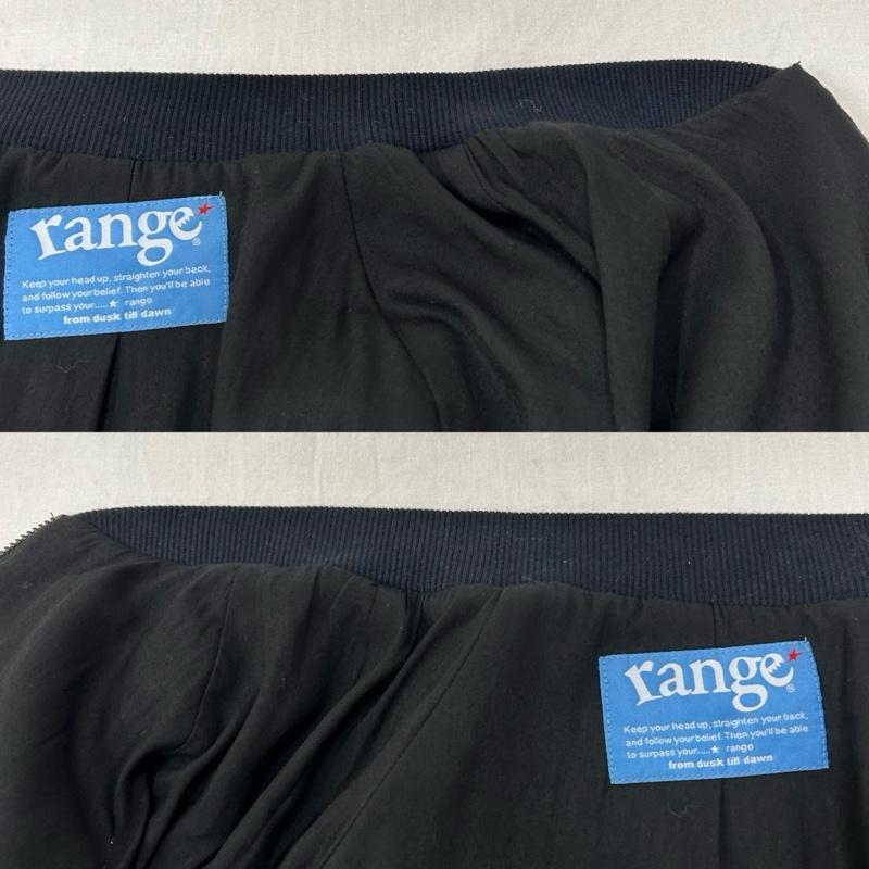 古着 USED ジャケット、上着 ジャンパー、ブルゾン range レンジ ska style fleece zip jkt black L スワロー刺繍 フリーススカジャン L 刺繍 黒 / ブラック / black メンズ USED 古着 中古 50156385